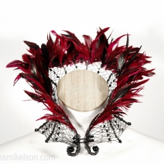 material: wire/feathers/beads